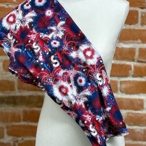 Patriotic Fireworks Scarf